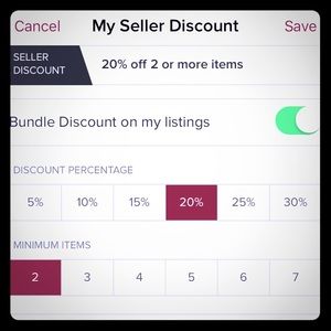 New bundle discount!!!!